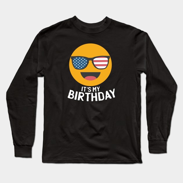 Birthday Long Sleeve T-Shirt by LR_Collections